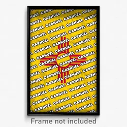 Carnuel New Mexico Poster (NM City Souvenir 11x17 Town Print)