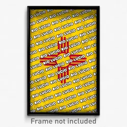 Rio Lucio New Mexico Poster (NM City Souvenir 11x17 Town Print)