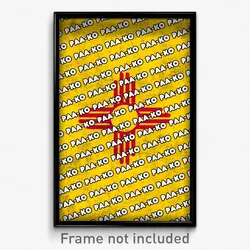 Paa-Ko New Mexico Poster (NM City Souvenir 11x17 Town Print)