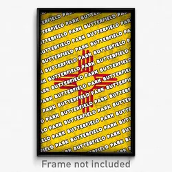 Butterfield Park New Mexico Poster (NM City Souvenir 11x17 Town Print)