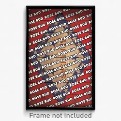 Rose Bud Arkansas Poster (AR City Souvenir 11x17 Town Print)