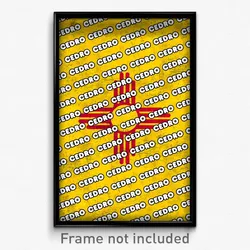 Cedro New Mexico Poster (NM City Souvenir 11x17 Town Print)