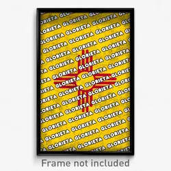 Glorieta New Mexico Poster (NM City Souvenir 11x17 Town Print)