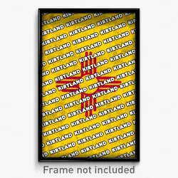 Kirtland New Mexico Poster (NM City Souvenir 11x17 Town Print)