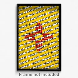 Conejo New Mexico Poster (NM City Souvenir 11x17 Town Print)