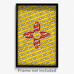 Lemitar New Mexico Poster (NM City Souvenir 11x17 Town Print)