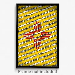Tecolotito New Mexico Poster (NM City Souvenir 11x17 Town Print)