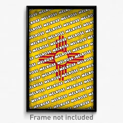 Melrose New Mexico Poster (NM City Souvenir 11x17 Town Print)