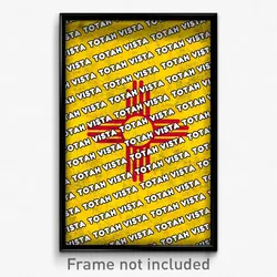 Totah Vista New Mexico Poster (NM City Souvenir 11x17 Town Print)
