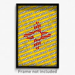 Cuartelez New Mexico Poster (NM City Souvenir 11x17 Town Print)
