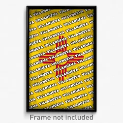 Villanueva New Mexico Poster (NM City Souvenir 11x17 Town Print)