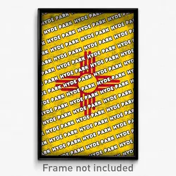 Hyde Park New Mexico Poster (NM City Souvenir 11x17 Town Print)