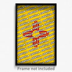 Costilla New Mexico Poster (NM City Souvenir 11x17 Town Print)