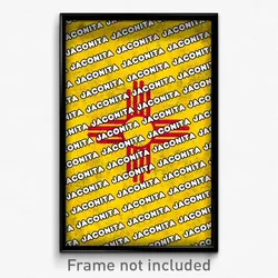 Jaconita New Mexico Poster (NM City Souvenir 11x17 Town Print)