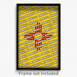Pinehill New Mexico Poster (NM City Souvenir 11x17 Town Print)