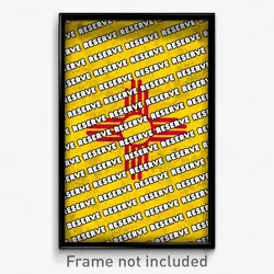 Reserve New Mexico Poster (NM City Souvenir 11x17 Town Print)