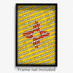 Cuyamungue Grant New Mexico Poster (NM City Souvenir 11x17 Town Print)