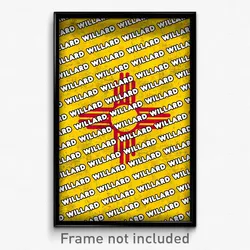 Willard New Mexico Poster (NM City Souvenir 11x17 Town Print)