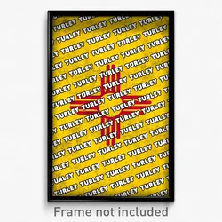Turley New Mexico Poster (NM City Souvenir 11x17 Town Print)