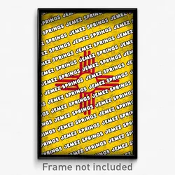 Jemez Springs New Mexico Poster (NM City Souvenir 11x17 Town Print)