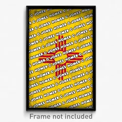 Homer C Jones New Mexico Poster (NM City Souvenir 11x17 Town Print)
