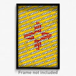 Lybrook New Mexico Poster (NM City Souvenir 11x17 Town Print)