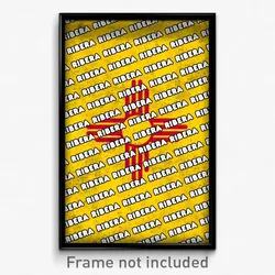 Ribera New Mexico Poster (NM City Souvenir 11x17 Town Print)