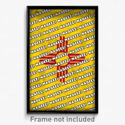 Nageezi New Mexico Poster (NM City Souvenir 11x17 Town Print)
