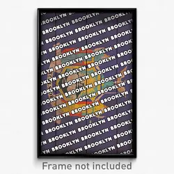 Brooklyn New York Poster (NY City Souvenir 11x17 Town Print)