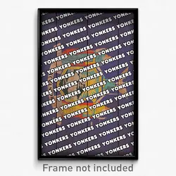 Yonkers New York Poster (NY City Souvenir 11x17 Town Print)