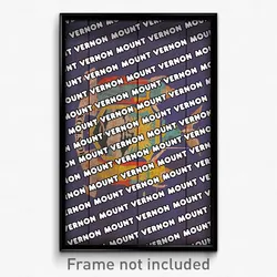 Mount Vernon New York Poster (NY City Souvenir 11x17 Town Print)