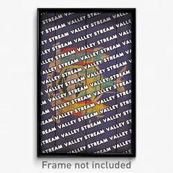 Valley Stream New York Poster (NY City Souvenir 11x17 Town Print)
