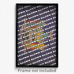 Baldwin New York Poster (NY City Souvenir 11x17 Town Print)