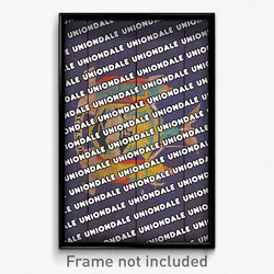 Uniondale New York Poster (NY City Souvenir 11x17 Town Print)