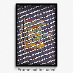 Harrison New York Poster (NY City Souvenir 11x17 Town Print)