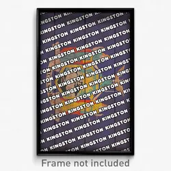 Kingston New York Poster (NY City Souvenir 11x17 Town Print)