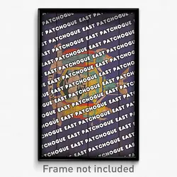 East Patchogue New York Poster (NY City Souvenir 11x17 Town Print)