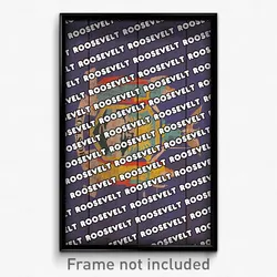 Roosevelt New York Poster (NY City Souvenir 11x17 Town Print)