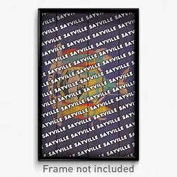 Sayville New York Poster (NY City Souvenir 11x17 Town Print)