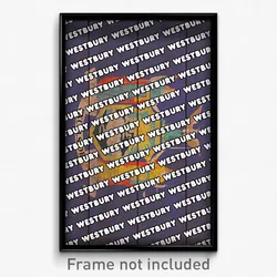 Westbury New York Poster (NY City Souvenir 11x17 Town Print)
