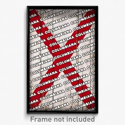 Columbiana Alabama Poster (AL City Souvenir 11x17 Town Print)