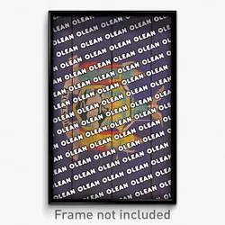 Olean New York Poster (NY City Souvenir 11x17 Town Print)