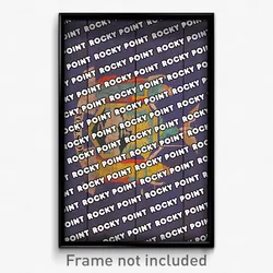 Rocky Point New York Poster (NY City Souvenir 11x17 Town Print)