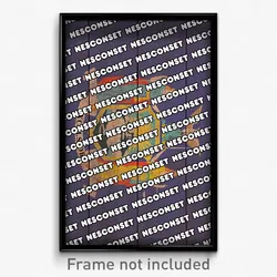 Nesconset New York Poster (NY City Souvenir 11x17 Town Print)