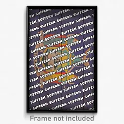 Suffern New York Poster (NY City Souvenir 11x17 Town Print)