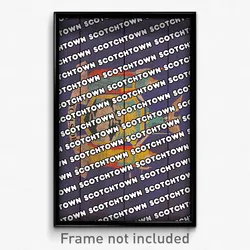 Scotchtown New York Poster (NY City Souvenir 11x17 Town Print)