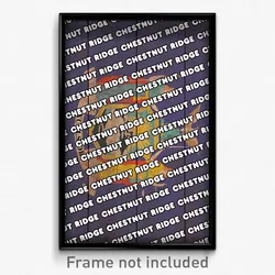 Chestnut Ridge New York Poster (NY City Souvenir 11x17 Town Print)