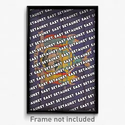 East Setauket New York Poster (NY City Souvenir 11x17 Town Print)
