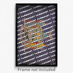 Fairmount New York Poster (NY City Souvenir 11x17 Town Print)