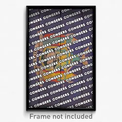 Congers New York Poster (NY City Souvenir 11x17 Town Print)